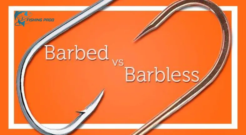 Barbless vs barbed hooks